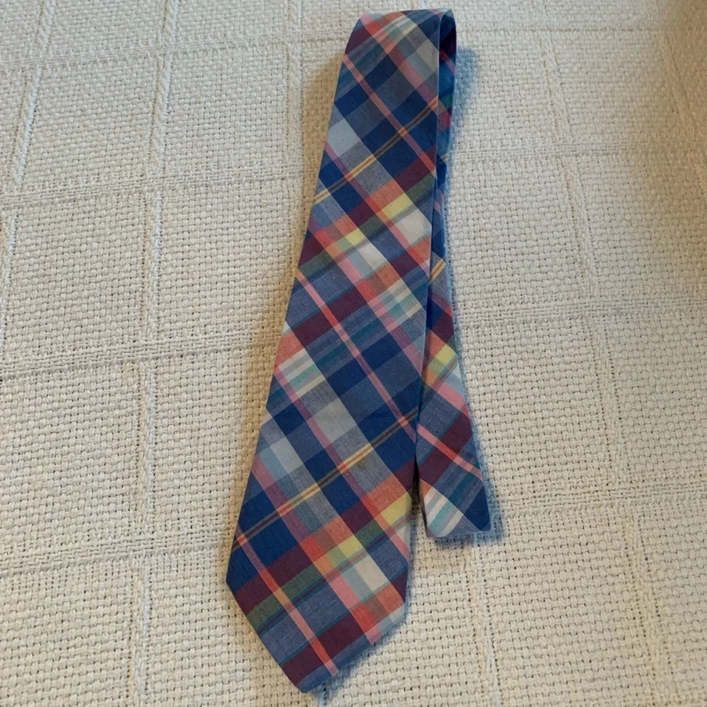 Preppy Plaid Kids tie